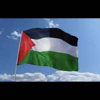 Palestine National Flag 5x3 (90cm x 150cm), Large double stitch polyester Palestine flag