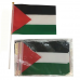 10 x Mini Palestine Hand Held Flag (14*21CM) with Flagpole