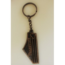 Unisex Palestine Map Metal Souvenir Keychain Fashion 