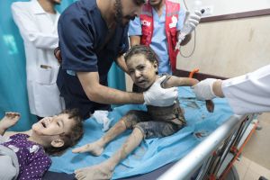 Israeli Attacks on Gaza Expose Wounded Children with No Surviving Family to Extremely Traumatic Episodes