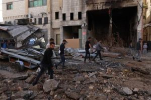 شهيدان وعشرات الإصابات جراء قصف واقتحام جيش الاحتلال لمخيم بلاطة في نابلس