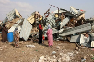 Israel Razes Palestinian Dwellings in Jordan Valley Village