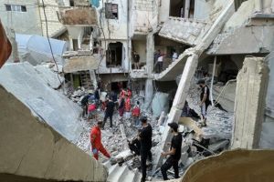 Israeli Airstrike Devastates Palestinian Refugee Camp in Lebanon, Killing 14