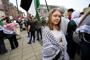 Greta Thunberg Denounces 'Genocide' in Palestine during Protest in Stockholm