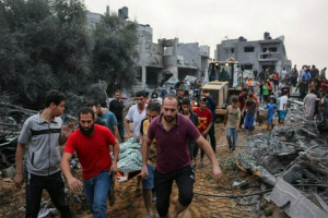 At Least 19 Killed in Israeli Strikes on Besieged Gaza Strip