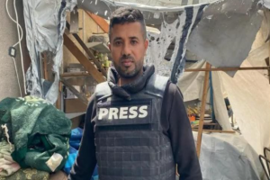 11 شهيدًا بينهم ثلاثة صحافيين في قصف إسرائيلي على قطاع غزة