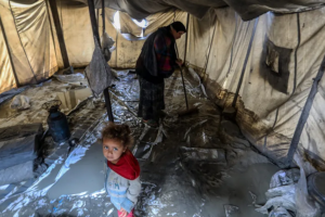 Israel Continues to 'Heavily' Restrict Shelter Supplies as Flooding Looms in Gaza: UN