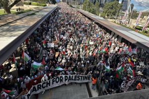 Thousands March in Australia against Israel’s Genocidal War on Gaza