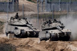 Satellite Images Show Israel Building up Forces for Possible Ground Invasion of Gaza