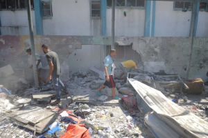 At Least 4 Killed in Israeli Strike on School Sheltering Displaced Gazans
