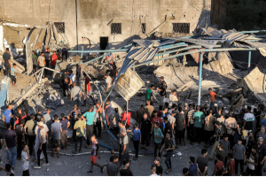 At Least 15 Palestinians Killed in Israeli Strike on School in Gaza