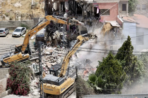 Palestinians Hold Vigils in Sakhnin, Shefa Amr against Home Demolitions by Israel