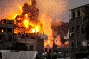 At least 68 Palestinians Killed by Israeli Airstrikes in Gaza in Less than 24 Hours