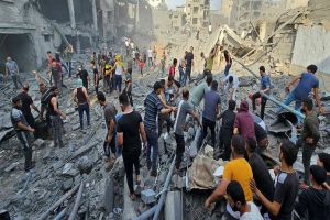 Over 400 Palestinians Killed, Injured in Israeli Airstrikes on Gaza’s Jablia Refugee Camp