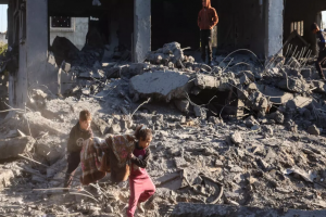 Hours after Interception of Gaza-Bound Aid Flotilla, Dozens of Palestinians Killed in Israeli Massacres