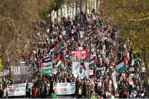 Hundreds of Thousands Attend 7th National March for Palestine in London