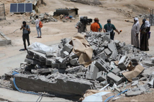 Diplomats Visit Palestinian School under Israeli Demolition Threat
