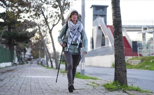 From UK to Istanbul: British Activist Completing 6.5-Month Walk to Raise Aid for Palestinians