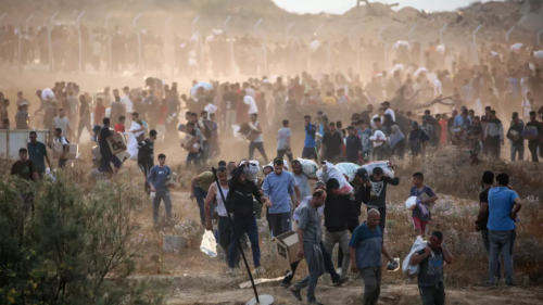 Israel Opening Fire at Palestinians Seeking Aid Amounts to Genocide, Say Legal Experts