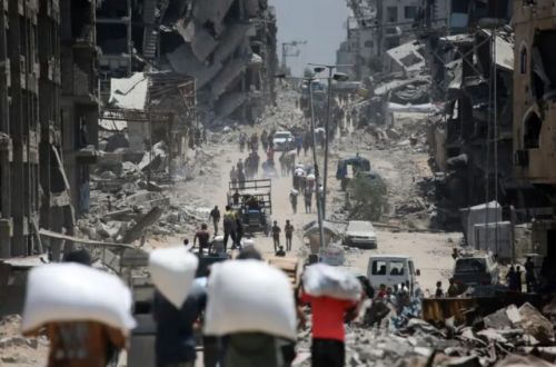 Displaced Civilians among 9 Killed in Israeli Strikes across Gaza