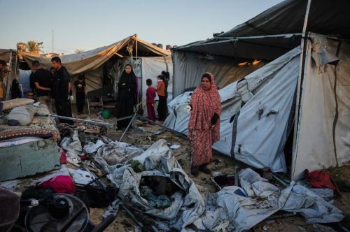 Israeli Airstrike Kills 2 Palestinians in Gaza Tent in New Ceasefire Violation