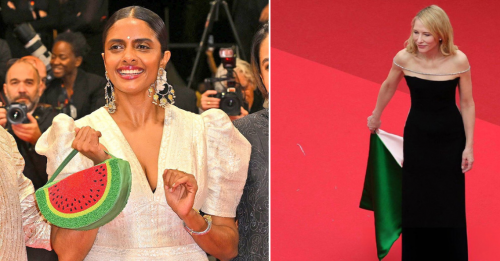 Celebrities at Cannes Show Solidarity with Palestine Through Fashion