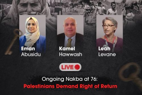 PRC Hosts Panel Discussion Marking 76th Anniversary of Palestinian Nakba