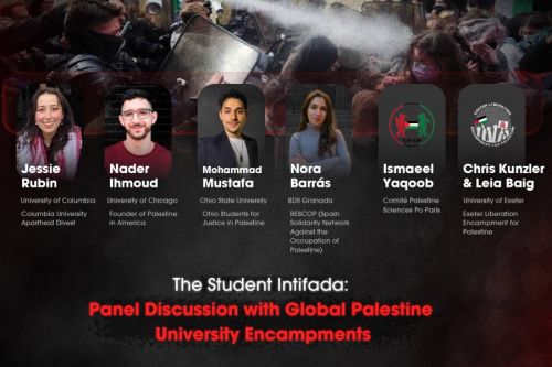 PRC Hosts Panel Discussion on Global Student Mobilization for Palestine