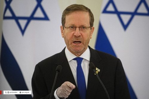 PRC: Welcoming Herzog in London Provides Political Cover for Israel’s Crimes and Legitimises Genocide