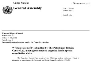 Document: Tadhamun Massacre and the Extra-Judicial Killing of  Palestinian Refugees in the Syrian Arab Republic (June 2022)