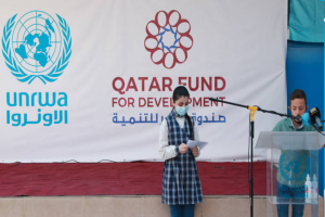 Qatar Fund Responds to Urgent Call for Support by Palestine Refugee Agency