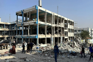 Israeli Airstrikes on Gaza School Result in 15 Fatalities