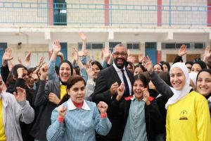 UK Foreign Secretary Visits Jalazone Palestine Refugee Camp, Announces Additional Funding to UNRWA