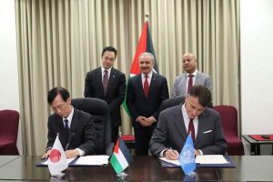 Japan Contributes over US$ 11 Million for Palestine Refugees