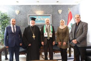 سفير العراق بالأردن يتسلّم رسالة حول اللاجئين الفلسطينيين في بلاده