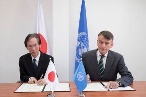 اليابان تتبرع بأكثر من 22 مليون دولار لصالح اللاجئين الفلسطينيين