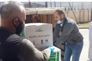 السعودية توزع 3 آلاف سلة غذائية للاجئين الفلسطينيين في الأردن