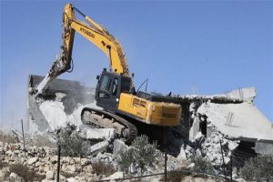 Israeli Forces Demolish Palestinian Wedding Hall near Tulkarem