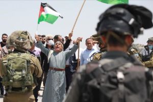 جيش الاحتلال الإسرائيلي يقمع مسيرات فلسطينية بذكرى 