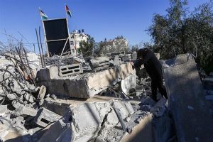 Israeli Forces Demolish Palestinian House in Ramallah