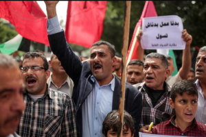 اتحاد نقابي: البطالة في صفوف اللاجئين بغزة تجاوزت 54%