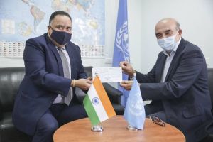 India Provides US$ 1 Million to UNRWA for Palestinian Refugees