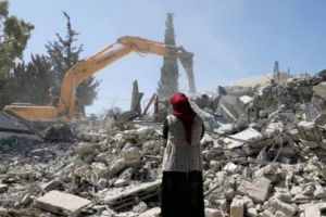 Israeli forces displace 2 Palestinian Sisters after Seizing Their Home