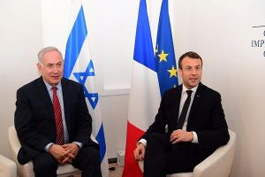 Macron Asks Netanyahu to Abandon Planned Annexation of Palestinian Land