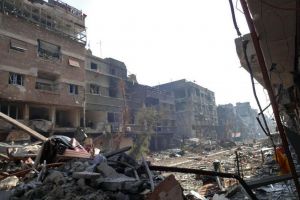 16 Schools in Yarmouk Camp for Palestinian Refugees Destroyed in War-Torn Syria