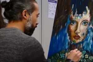 Fine Arts Institute Founded by Palestinian Refugee in Germany