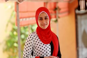 Palestine Refugee Student from Gaza Wins Messages of Peace Poetry Contest