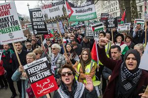 Occupation of Palestine Commemorated with Car Parade in London