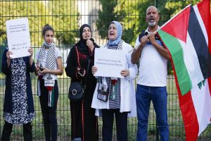 Palestinians in Berlin Protest Against UAE-Israel Deal