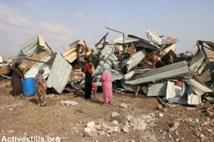 PM Inspects Destruction of Palestinian Community by Israeli Authorities in Northern Jordan Valley
